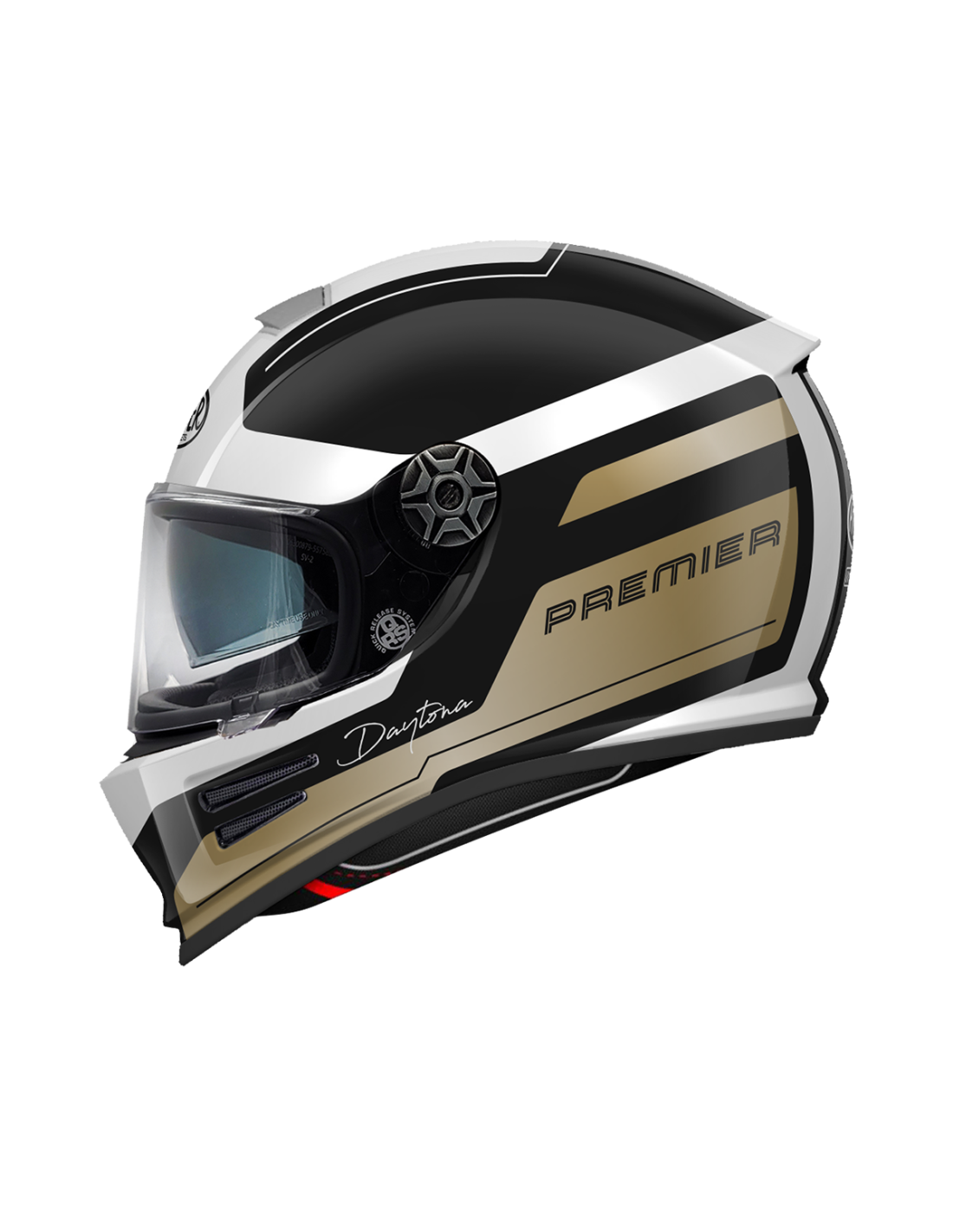 PREMIER 26 TYPHOON UD9BM FULL HELMET BLACK BROWN 