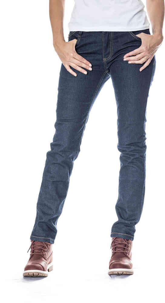 IXON MADDIE MUJER Motociclismo Vaqueros CRUDO OSCURO