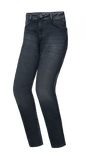 IXON DANY MUJER PANTALONES MOTO JEANS NOIR DÉLAVÉ - PANTALON
