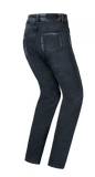 IXON DANY MUJER PANTALONES MOTO JEANS NOIR DÉLAVÉ - PANTALON