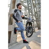 SHIMA PANTALONE DENIM JEANS DEVON MEN VAQUERO BLUE