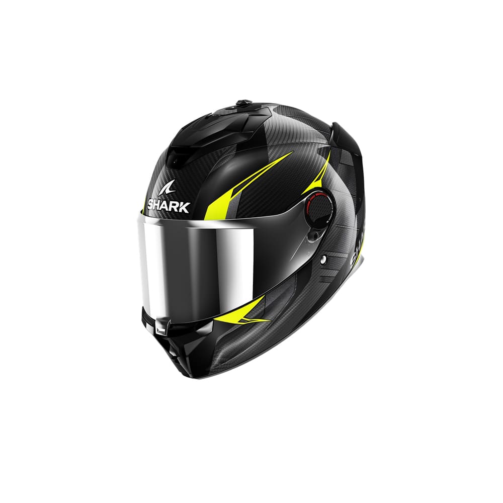 SHARK SPARTAN GT PRO KULTRAM Casco Integral Carbono Negro Amarillo