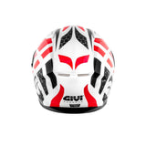 GIVI 50.6 MOTO CASCO INTEGRAL ROJO NEGRO