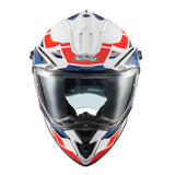 PREMIER DISCOVERY GL13 ENDURO BLANCO AZUL ROJO - CASCO