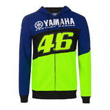 VR46 YAMAHA - MONSTER REPLICA MENS SWEATSHERT BLACK/BLUE/YELLOW