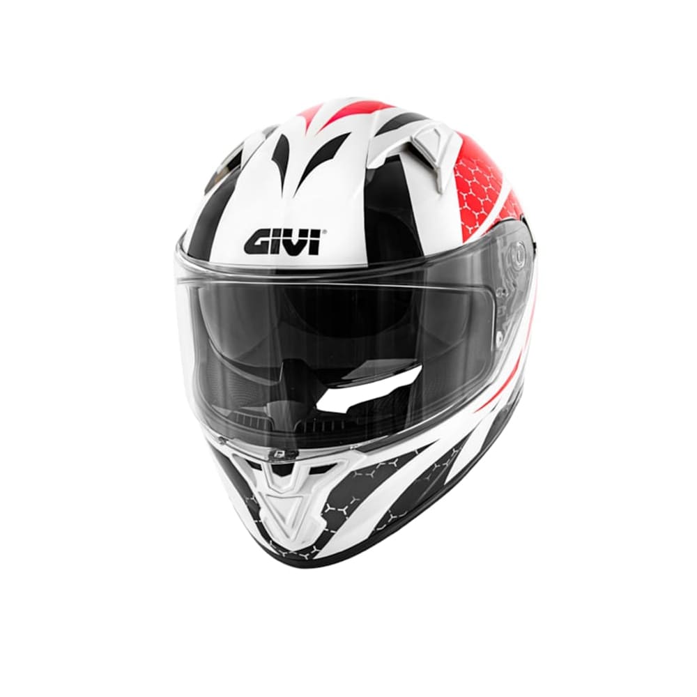 GIVI 50.6 MOTO CASCO INTEGRAL ROJO NEGRO