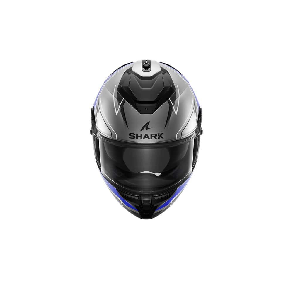 Shark spartan gt pro antracita deportivo Casco de moto azul negro integral