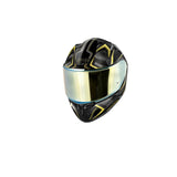 GIVI 508 MYSTICAL Moto Integral Casco Negro Bronce Oro