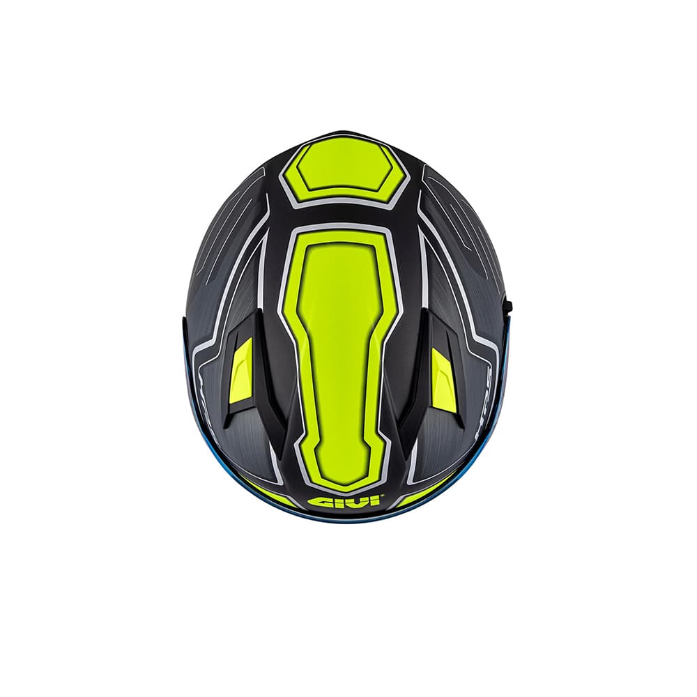 GIVI 50.6 Stuttgart.D SEGUIMIENTO CASCO INTEGRAL TITANIO-MT AMARILLO
