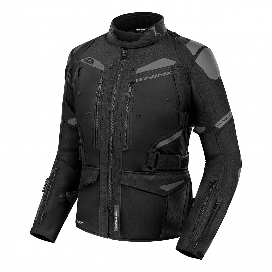 Shima DUNE LADY Touring Motorcycle Textile Jacket Black
