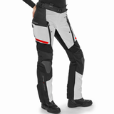 SHIMA DUNE Damen-Motorradhose aus Textil, Schwarz/Eisrot