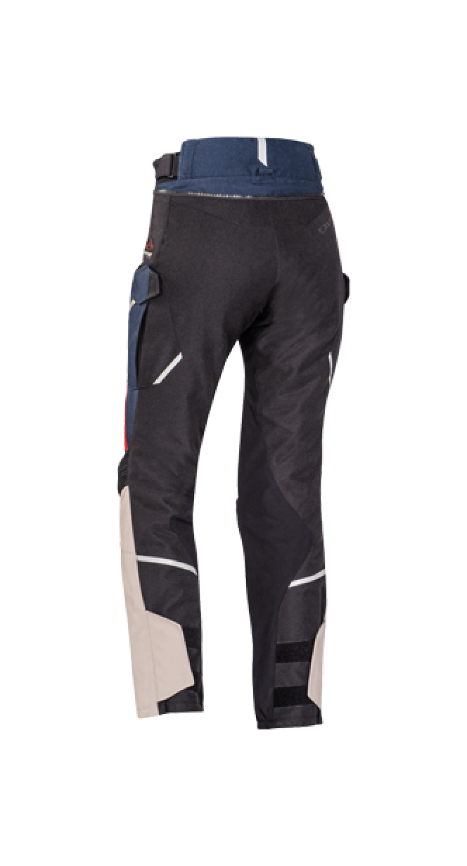 IXON EDDAS PT DAMAS MOTO PANTALONES GREGE AZUL MARINO NEGRO - PANTALON