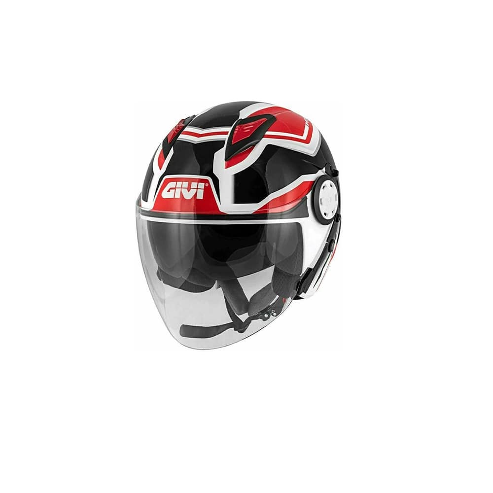 GIVI 12.3 STRATOS.D SOMBRA CASCO JET BLANCA NEGRO
