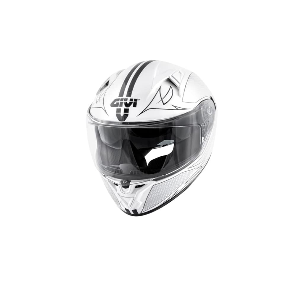 CASCO INTEGRAL GIVI 506/Stuttgart.D/ASTILLA BLANCO/NEGRO