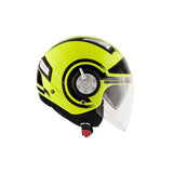 GIVI CASCO JET-R 11.1 AIR JET D REDONDO AMARILLO NEGRO