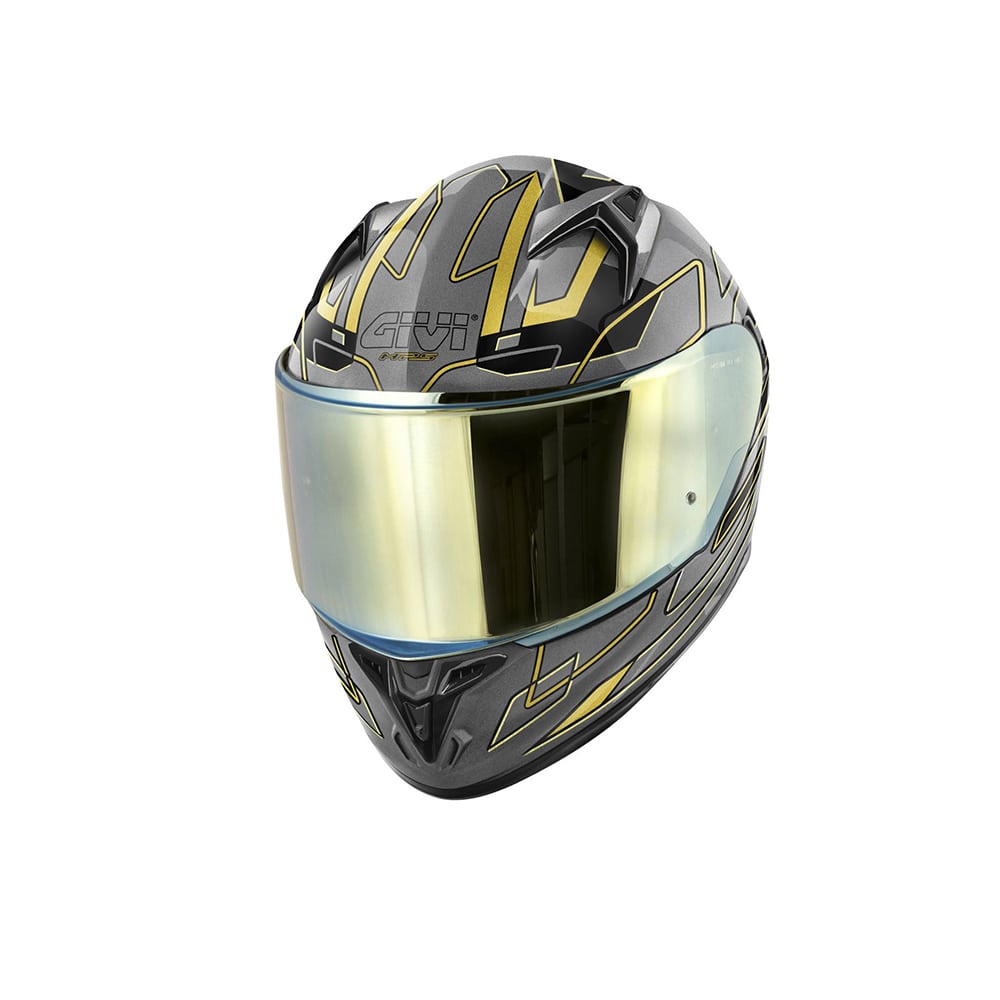 GIVI 50.9 CASCO INTEGRAL MOTO CARRERAS TITANIO BRONCE