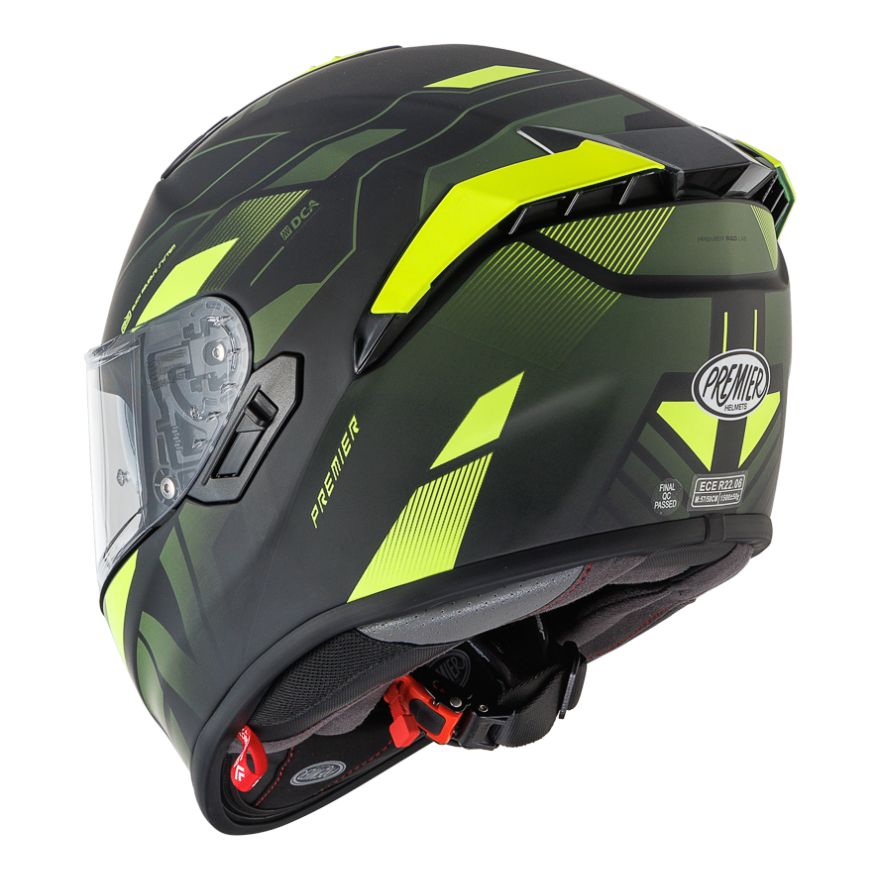 PREMIER EVOLUZIONE PRY9BM INTEGRAL NEGRO AMARILLO - CASCO