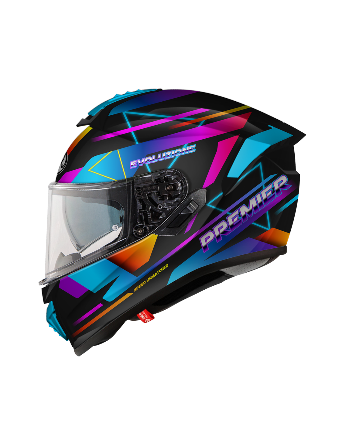 PREMIER 26 EVOLUZIONE RT9BM CASCO INTEGRAL RAINBOW