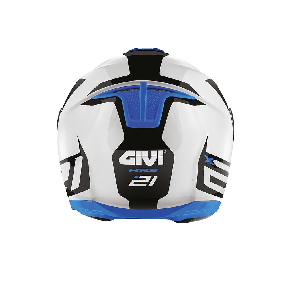 GIVI - CASCO X21 CHALLENGER SPIRIT BLANCO NEGRO AZUL