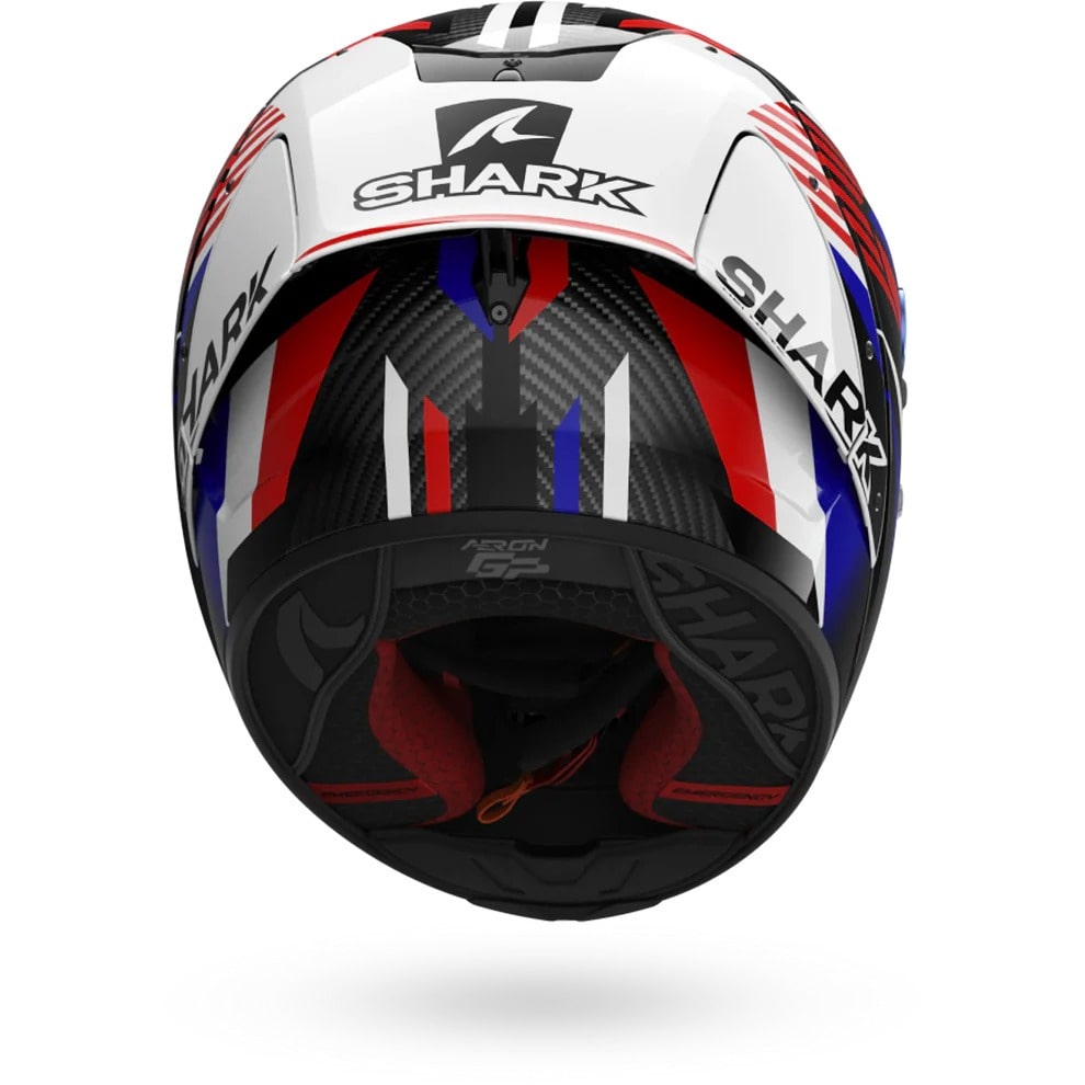 SHARK AERON GP FIRST LAP CARBON CASCO DE MOTO CARRERAS(Maximomoto S.L) Back Side