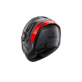 SHARK CASCO SPARTAN RS CARBON SHAWN Carbono Naranja Plata