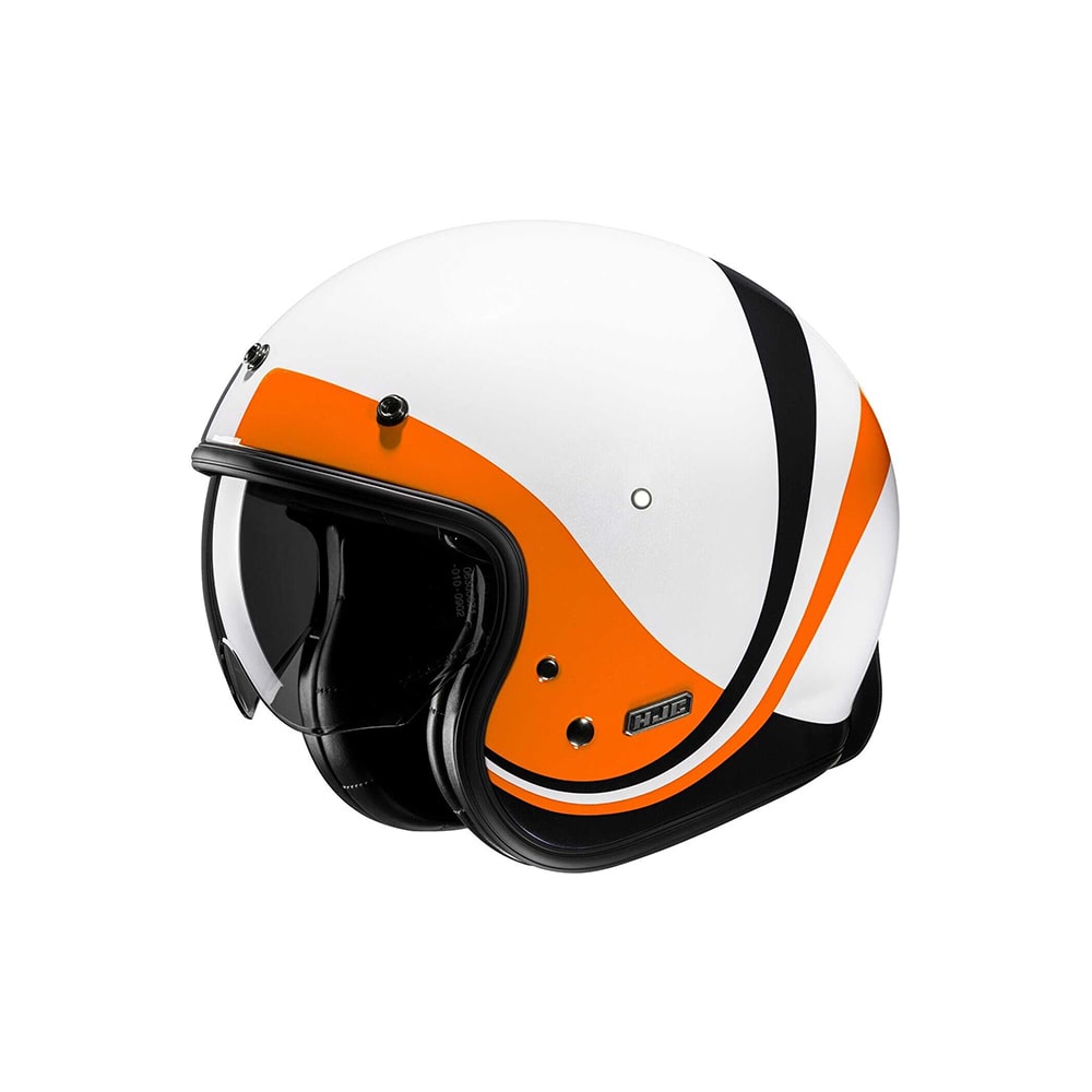 HJC V31 EMGO MC7 Jet Casco moto negro mate rosa