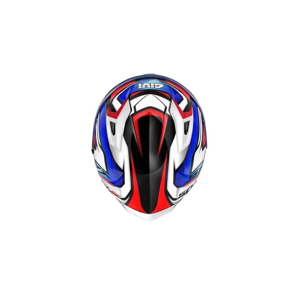 GIVI 50.9 ATOMIC MOTO INTEGRAL TURISMO CASCO BLANCO AZUL ROJO