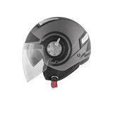 CASCO GIVI CHORRO R 11.1 CHORRO DE AIRE REDONDO TITANIO NEGRO