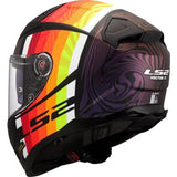 LS2 FF811 VECTOR II FREEDOM CASCO DE MOTO NEGRO CAMALEÓN