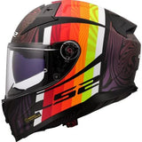 LS2 FF811 VECTOR II FREEDOM CASCO DE MOTO NEGRO CAMALEÓN