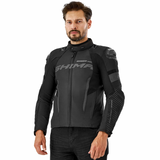 SHIMA SOLID 2.0 CHAQUETA TEXTIL DE MOTO HOMBRE NEGRO