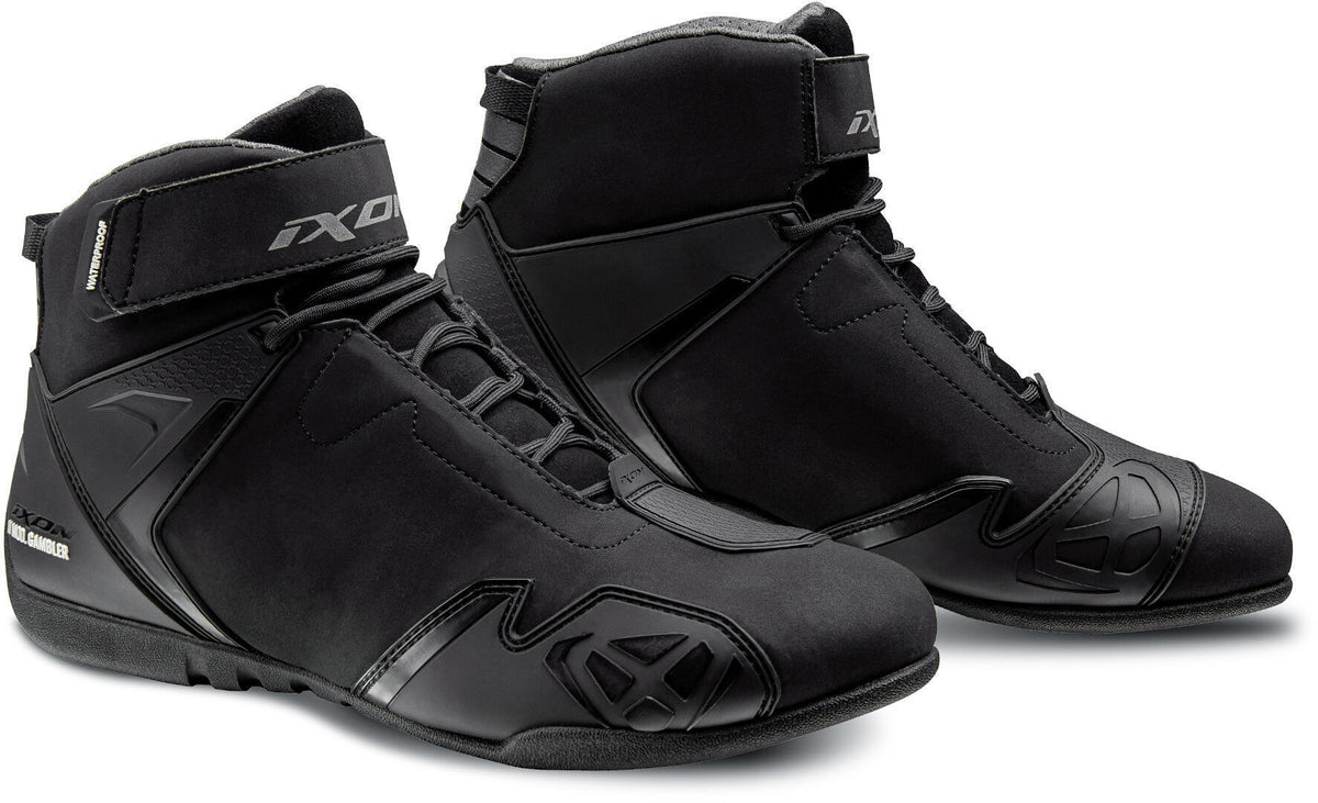 IXON GAMBLER WP HOMBRE BOTAS MOTO NEGRAS - BOTAS