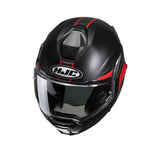 HJC- I100 BEIS MC1SF casco integral modular de moto rojo