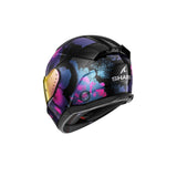SHARK CASCOS D-SKWAL 3 MAYFER VIOLETA NEGRO BRILLO