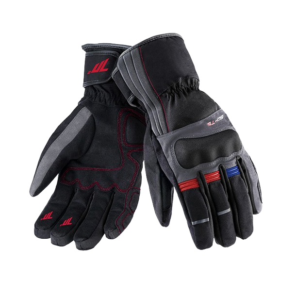 SEVENTY DEGREES SD-T25 GUANTE DE MOTO INVIERNO TOURING MUJER NEGRO GRIS OSCURO ROJO AZUL