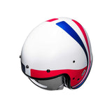 HJC V31 EMGO MC21 Jet Casco Motoazul rojo blanco