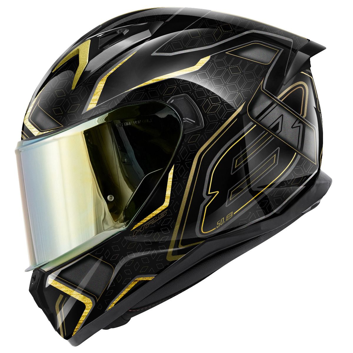 GIVI -CASCO FULL 508/MYSTICAL NEGRO/BRONCE/ORO