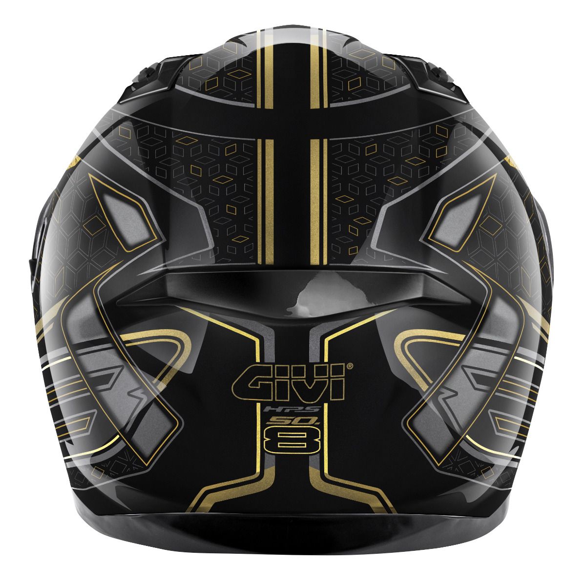 GIVI -CASCO FULL 508/MYSTICAL NEGRO/BRONCE/ORO