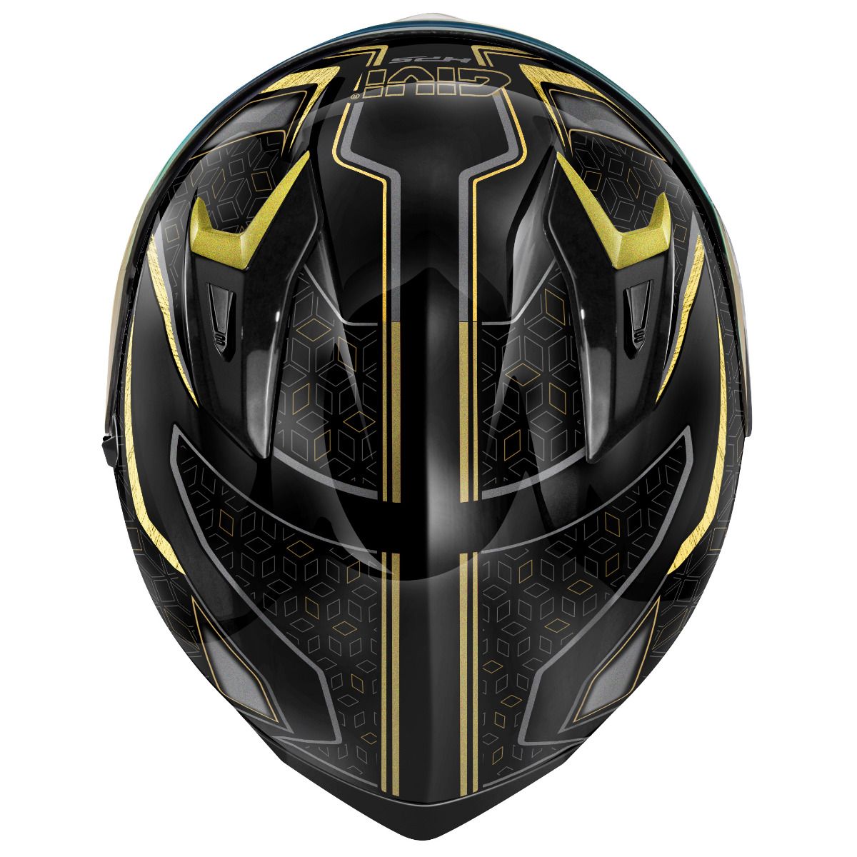 GIVI -CASCO FULL 508/MYSTICAL NEGRO/BRONCE/ORO