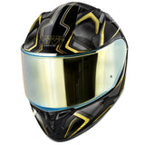 GIVI -CASCO FULL 508/MYSTICAL NEGRO/BRONCE/ORO