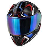 GIVI -CASCO FULL 508/MYSTICAL NEGRO/ROJO-AZUL.METAL