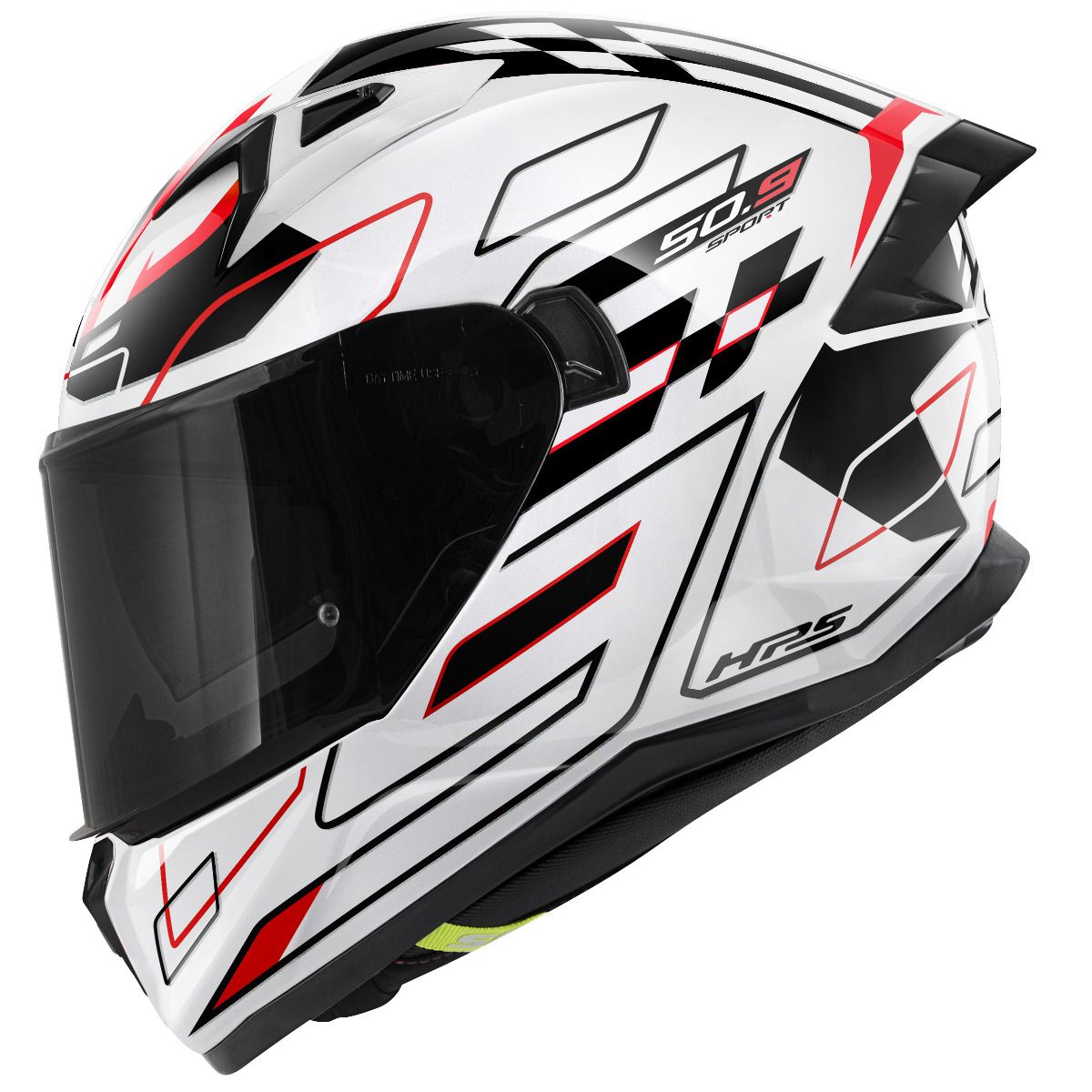 GIVI -CASCO FULL 50.9 /ASSAULT C/PLBLANCO/NEGRO/ROJO