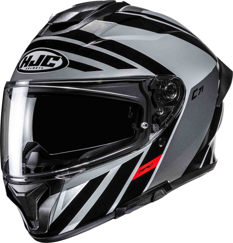 CASCO MOTO INTEGRALE HJC C71 FABER MC5 FULL