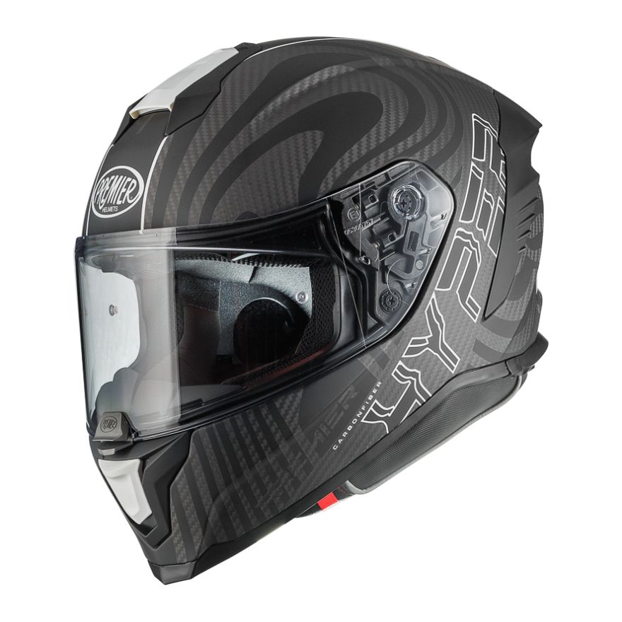 PREMIER CASCO HYPER CARBONO PS8BM NEGRO GRIS