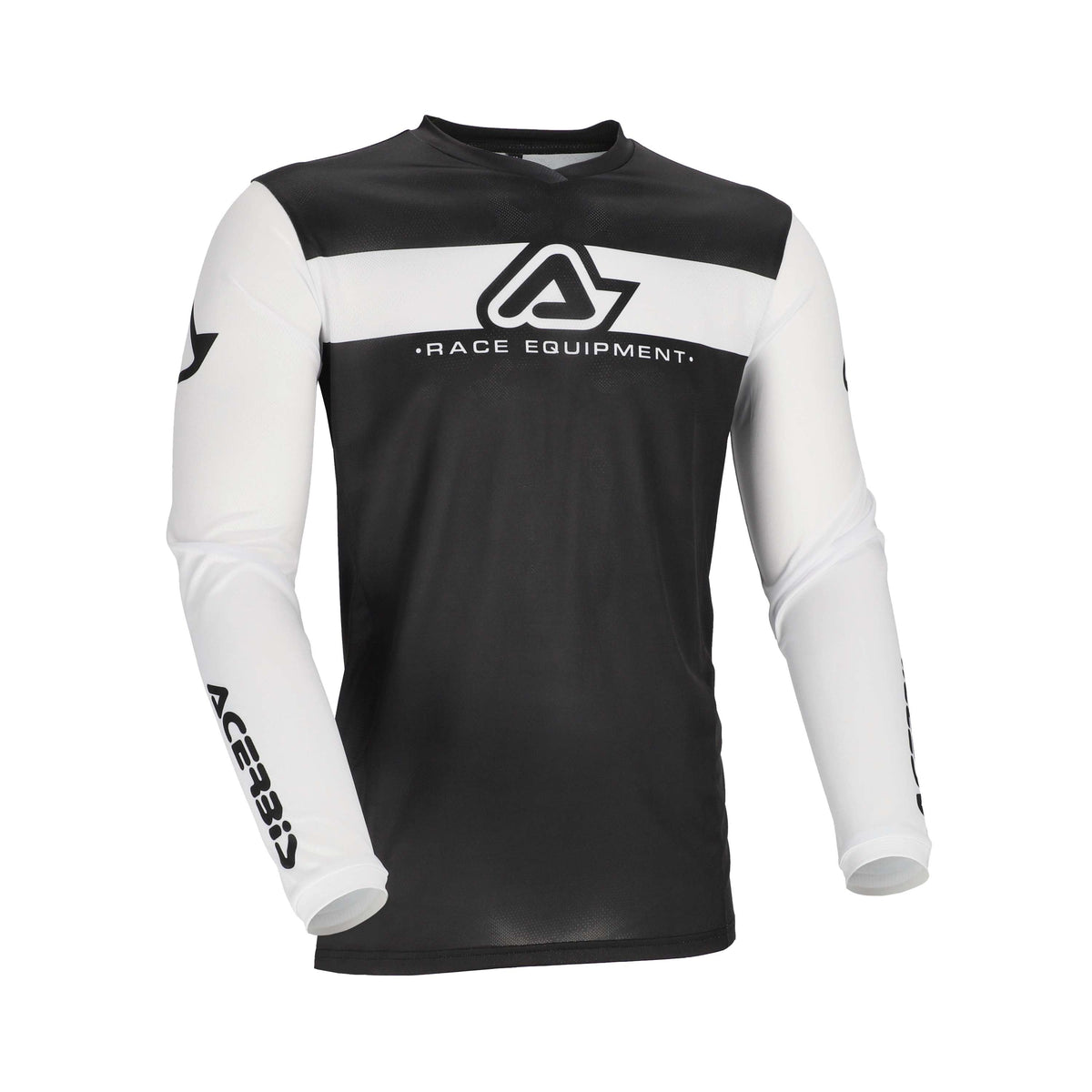 ACERBIS MX J-TRACK INC 2.O CAMISETA BLANCO NEGRO