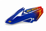 SHOT SPEED VISERA DE MOTO ROJO AZUL PEARLA