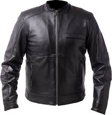 MUGENRACE LJ-MNR-2380 RHINO Chaqueta de cuero motocicleta Negro