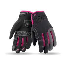 LUVA SEVENNTY SD-C56 VERÃO URBAN MULHER PRETA/ROSA