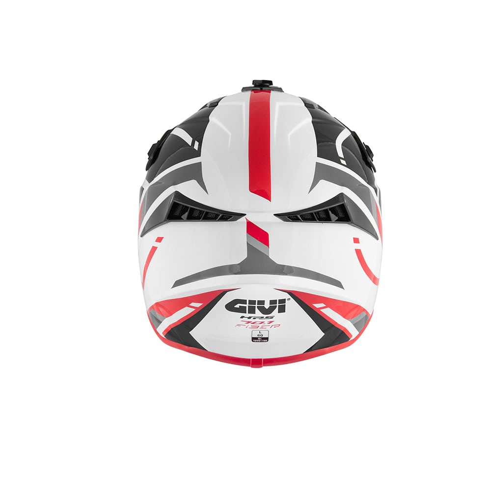 Givi 70.1 Logic Casco de motocross de aventura de fibra de vidrio