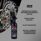 QM CLEANER KIT LIMPIEZA Y MANTENIMIENTO CADENA MOTO